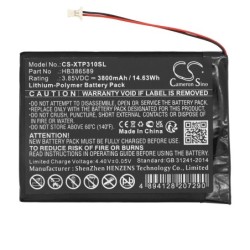 Batterie pour XTOOL AutoProPAD LITE Version Auto Key Programmer (3800 mAh/14.63 Wh, 3.85 V)
