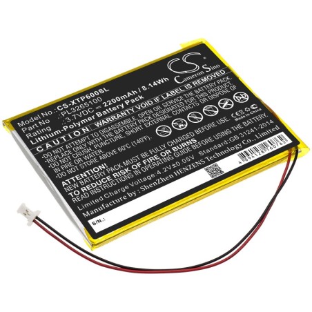 Batterie pour XTOOL PS70 (2200 mAh/8.14 Wh, 3.7 V)