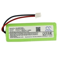 Batterie pour Educator 800TS Receiver (300 mAh/1.44 Wh, 4.8 V)