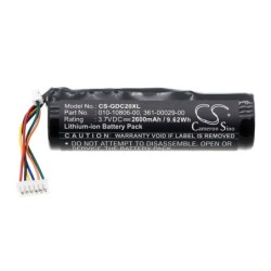 Batterie pour Garmin Astro System DC30 (2600 mAh/9.62 Wh, 3.7 V)
