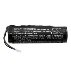 Batterie pour Garmin GAA002 (3400 mAh/12.58 Wh, 3.7 V)