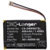 Batterie pour Garmin Delta Training Collar (400 mAh/1.48 Wh, 3.7 V)