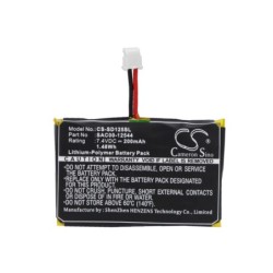 Batterie pour SportDog SportHunter SD-1225 SR-300 receiver (200 mAh/1.48 Wh, 7.4 V)