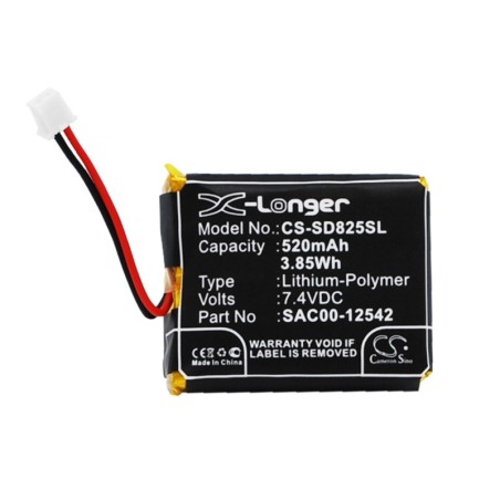 Batterie pour SportDog HoundHunter 1875 (520 mAh/3.85 Wh, 7.4 V)