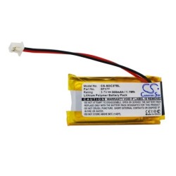 Batterie pour Dogtra BP37R (300 mAh/1.11 Wh, 3.7 V)