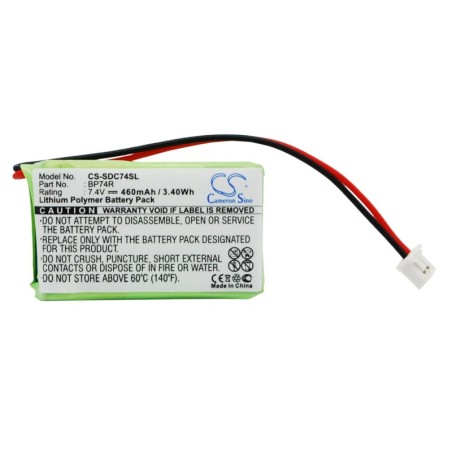 Batterie pour Dogtra 2500B Receiver (460 mAh/3.4 Wh, 7.4 V)