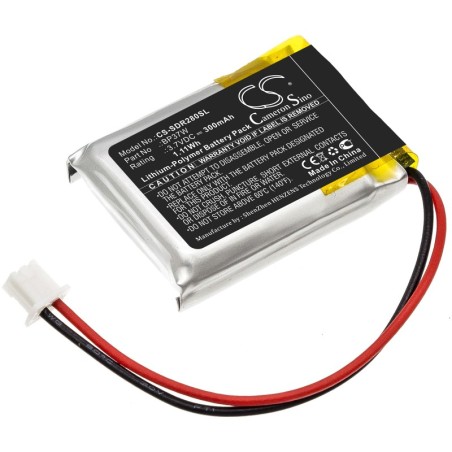 Batterie pour Dogtra 282C Receiver (300 mAh/1.11 Wh, 3.7 V)