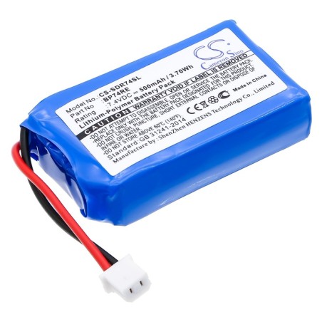 Batterie pour Dogtra Edge Receiver (500 mAh/3.7 Wh, 7.4 V)