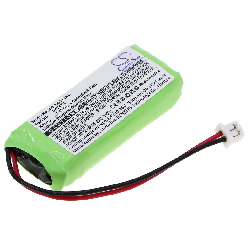 Batterie pour Aetertek AT-219 (500 mAh/3.7 Wh, 7.4 V)