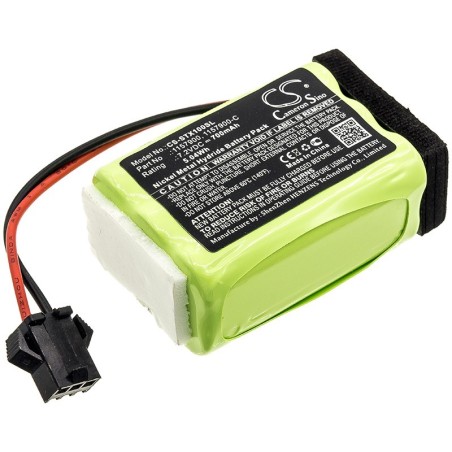 Batterie pour Tri-Tronics Pro 200 XLS (700 mAh/5.04 Wh, 7.2 V)