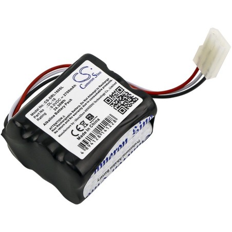 Batterie pour Unican BL09 (2700 mAh/24.3 Wh, 9 V)