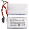 Batterie pour Saft 720553000 (2700 mAh/16.2 Wh, 6 V)