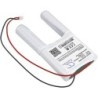 Batterie pour NABC HTL10 (2700 mAh/24.3 Wh, 9 V)