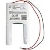 Batterie pour NABC HTL10 (2700 mAh/24.3 Wh, 9 V)