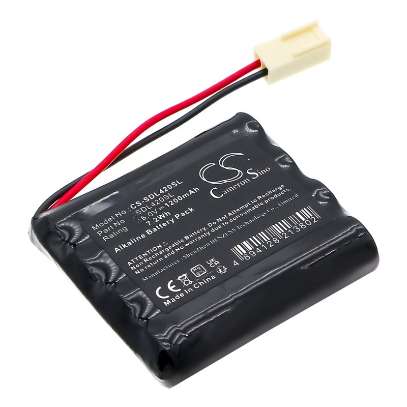 Batterie pour Generic 132 100556 (1200 mAh/7.2 Wh, 6 V)