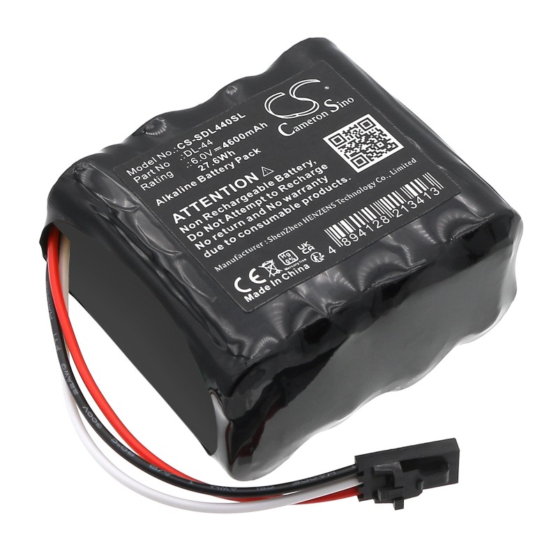 Batterie pour Stanley Security Systems 12345 (4600 mAh/27.6 Wh, 6 V)