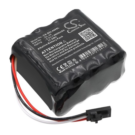 Batterie pour Stanley Security Systems 12345 (4600 mAh/27.6 Wh, 6 V)