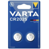 Pack de 2 piles varta CR2025 lithium