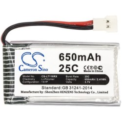Batterie pour UDI U816A (650 mAh, 3.7 V)