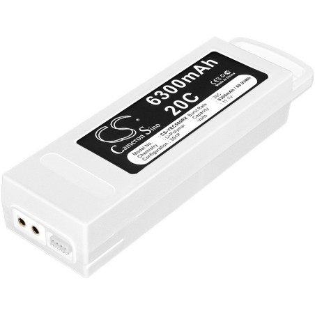 Batterie pour Yuneec Q500+ Typhoon RC Drone (6300 mAh, 11.1 V)