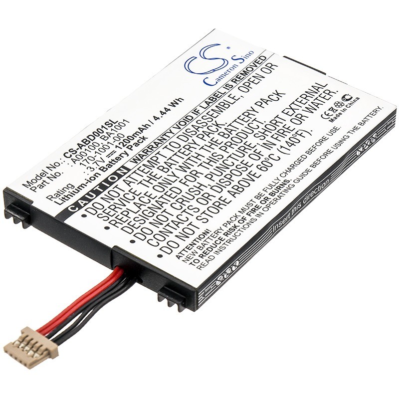 Batterie pour Amazon BA1001 (1200 mAh/4.44 Wh, 3.7 V)