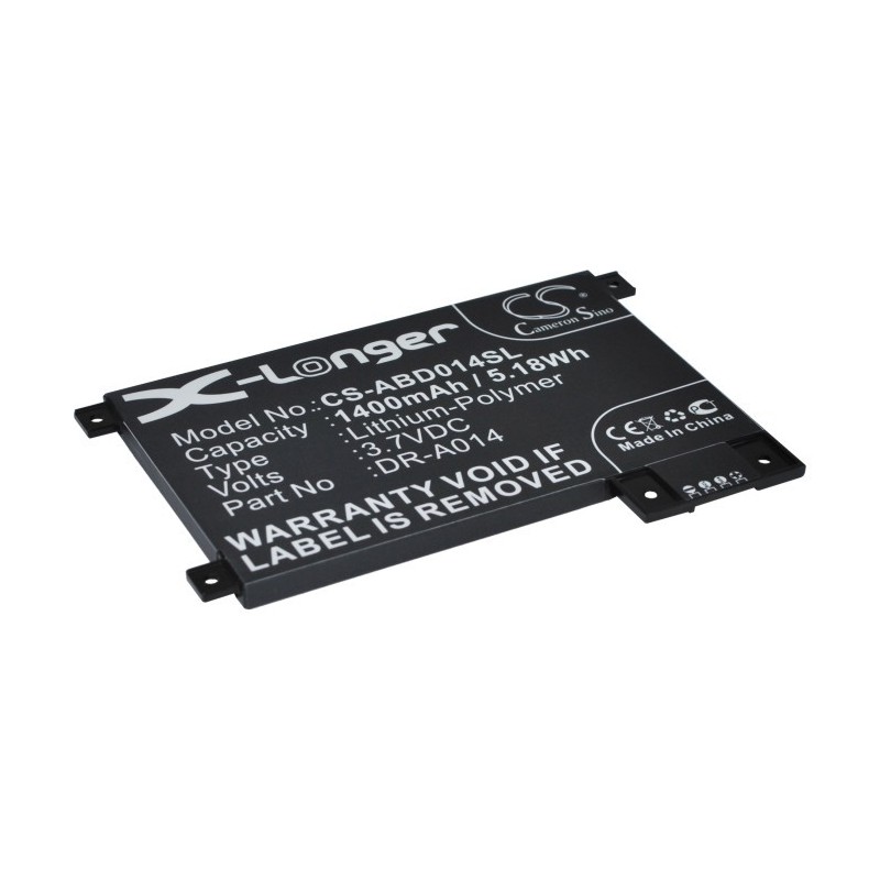 Batterie pour Amazon MC-354775 (1400 mAh/5.18 Wh, 3.7 V)