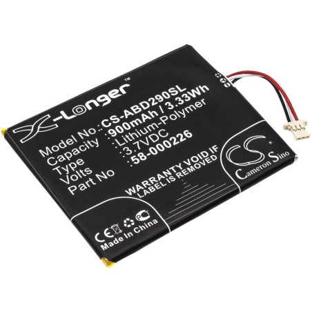 Batterie pour Amazon Kindle Basic 10th Generation (900 mAh/3.33 Wh, 3.7 V)