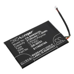Batterie pour Barnes & Noble DR-NK03 (2150 mAh/7.96 Wh, 3.7 V)