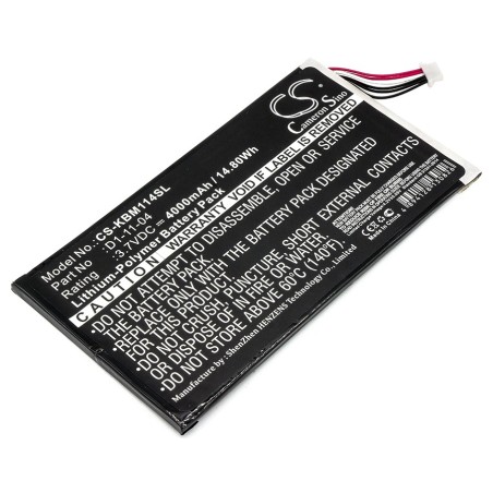 Batterie pour Kobo Vox (4000 mAh/14.8 Wh, 3.7 V)