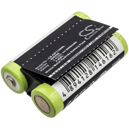 Batterie pour Optelec LBL-00911A (2000 mAh/4.8 Wh, 2.4 V)