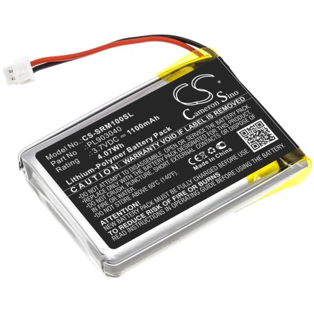 Batterie pour Schweizer PL903040 (1100 mAh/4.07 Wh, 3.7 V)