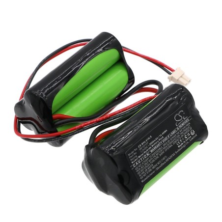 Batterie pour Beghelli 415393001 (2000 mAh/14.4 Wh, 7.2 V)
