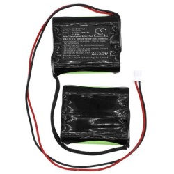 Batterie pour Beghelli 415391001 (1500 mAh/10.8 Wh, 7.2 V)