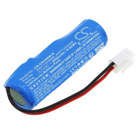 Batterie pour Ceag Emergency Light (2600 mAh/9.62 Wh, 3.7 V)