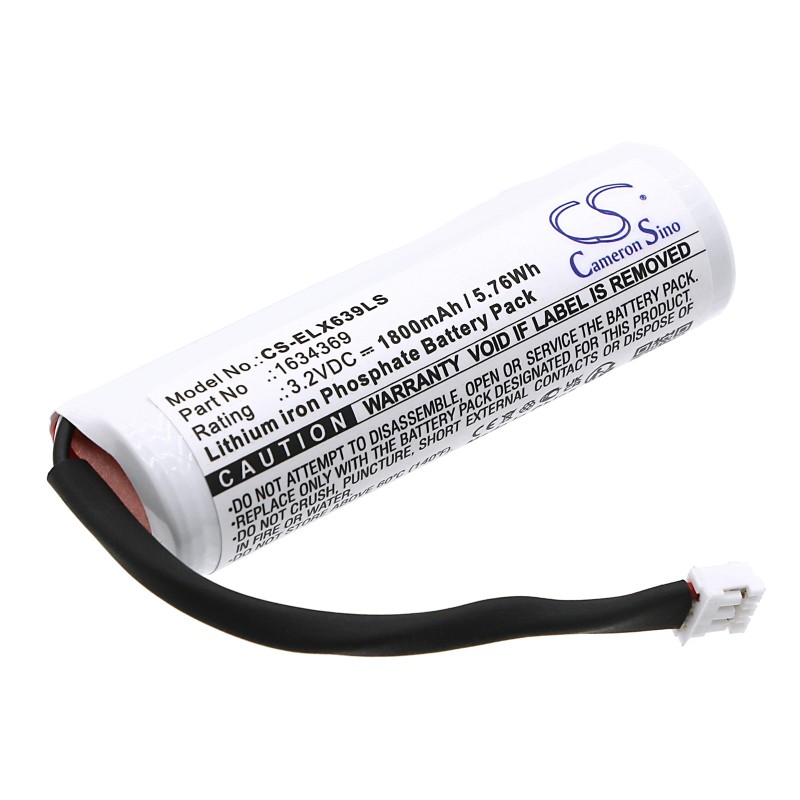 Batterie pour ESYLUX 1634369 (1800 mAh/5.76 Wh, 3.2 V)