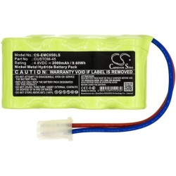 Batterie pour Lithonia CUSTOM-45 (2000 mAh/9.6 Wh, 4.8 V)
