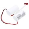 Batterie pour Lithonia 2PFV8 (2000 mAh/4.8 Wh, 2.4 V)