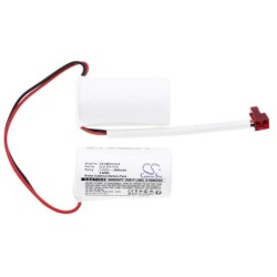 Batterie pour Lithonia 2PFV8 (2000 mAh/4.8 Wh, 2.4 V)