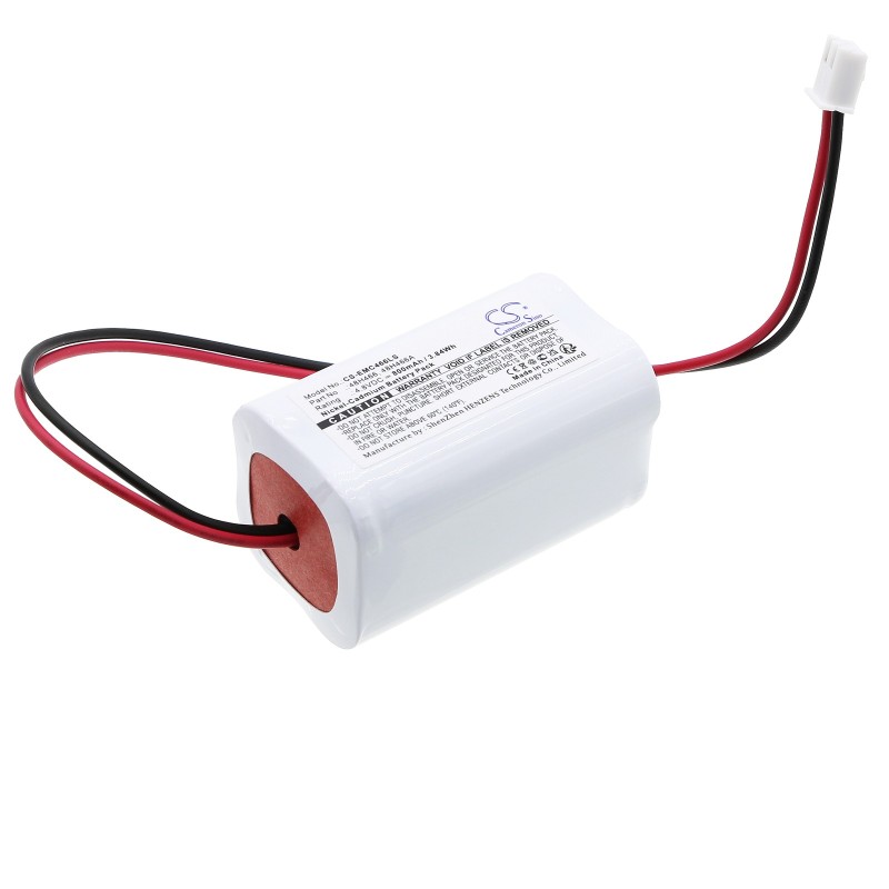 Batterie pour LumaPro LED Exit Signs (800 mAh/3.84 Wh, 4.8 V)