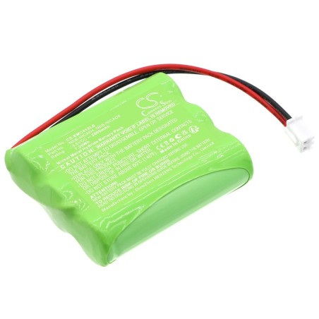 Batterie pour Nora Lighting NEB-NiCAD4 (2000 mAh/7.2 Wh, 3.6 V)