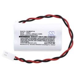 Batterie pour Dual-Lite CVT3GW3D (800 mAh/3.84 Wh, 4.8 V)