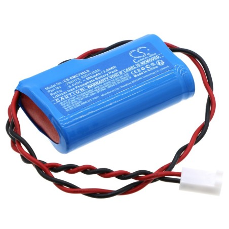 Batterie pour Dual-Lite EVCUGW (600 mAh/3.84 Wh, 6.4 V)