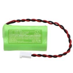 Batterie pour Dual-Lite 45VT45 (1500 mAh/3.6 Wh, 2.4 V)