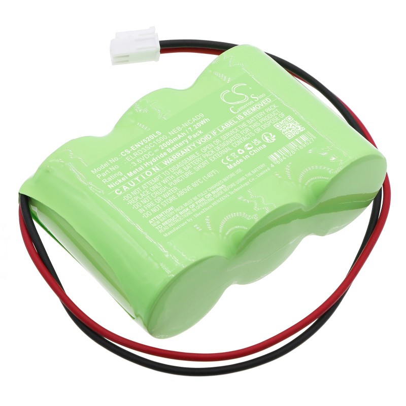 Batterie pour ELRO ELRD3SC1500 (2000 mAh/7.2 Wh, 3.6 V)