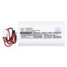 Batterie pour Eaton CEAG lamp (2000 mAh/9.6 Wh, 4.8 V)