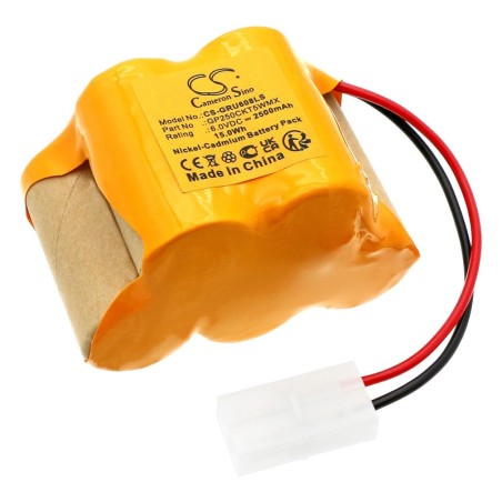 Batterie pour Legrand 608-92 (2500 mAh/15 Wh, 6 V)