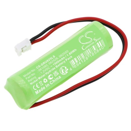 Batterie pour Legrand AA1100BT (1500 mAh/1.8 Wh, 1.2 V)