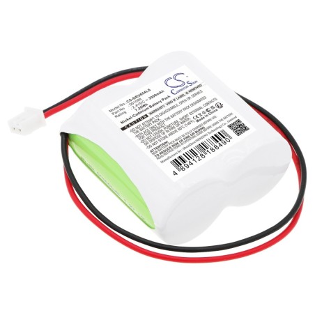 Batterie pour Legrand 062632 (3000 mAh/7.2 Wh, 2.4 V)