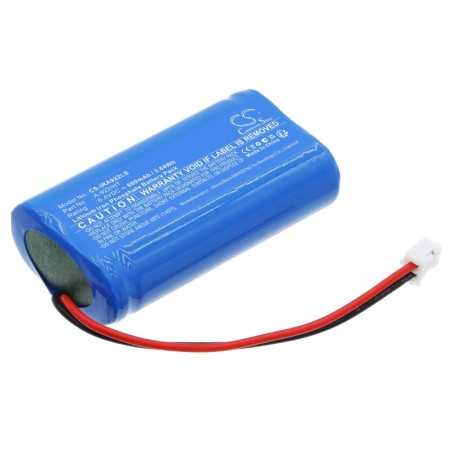 Batterie pour IRON LUX E73 417 12 (600 mAh/3.84 Wh, 6.4 V)