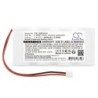 Batterie pour Legrand VK9S35 (2000 mAh/9.6 Wh, 4.8 V)